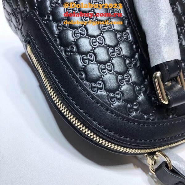 Top Quality Gucci Replicas 449654 microguccissima bag leather