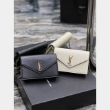 Replica YSL 19cm Fake Saint Laurent WOC Monogram Chain 393953 Bag