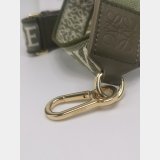 Best Loewe Anagram double-sided embroidered shoulder strap