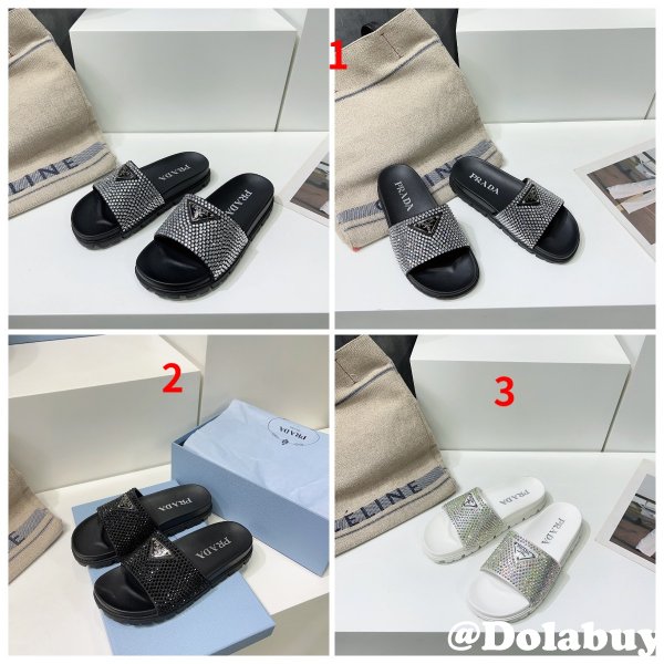 Our Dolabuy Webstore Prada Replica High Quality Flat Sandals