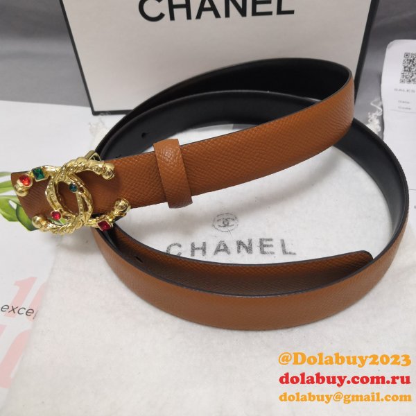 7 Star Replica CC Double C Belt Width 2.5cm 1101