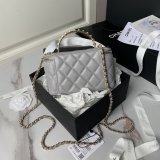 Best AP3956 Vanity Shoulder 1:1 Mirror Luxury Fake Bags