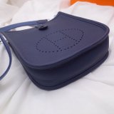 Replica Hermes Evelyne Navy blue TPM Mini Bags