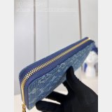 Duplicate Zippy Wallet Monogram Denim M82957 Louis Vuitton Bag