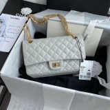 Best CC 2.55 Top original Flap Reissue Milky white Bag