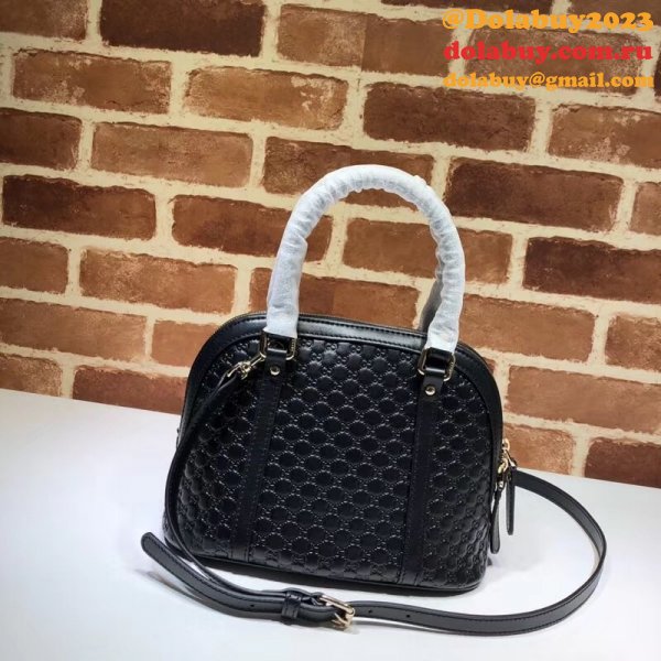 Top Quality Gucci Replicas 449654 microguccissima bag leather