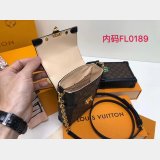 Louis Vuitton AAA+ Vertical Trunk Pochette Monogram M63913 Brown