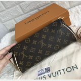 Louis Vuitton EVA Clutch Monogram in Brown Fake M95567 Bag