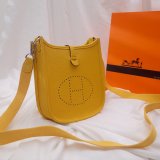 Hermes Evelyne Yellow Messenger Medium Bag replica