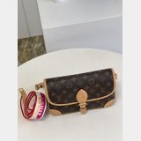 Replica Louis Vuitton Copy Diane Monogram M46049 Fuchsia Bags