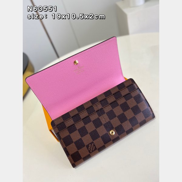 Louis Vuitton Copy 7 Star Sarah Wallet Damier Ebene N63551 Bag