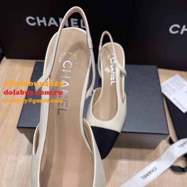 Luxury Knockoff CHANE Cheap SLINGBACKS