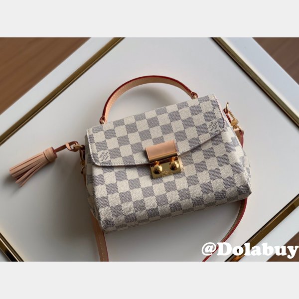 Louis Vuitton Replica N41581/N53000 Croisette Damier Azur Canvas