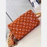 Keepall Bandoulière 50 M24429 Orange Designer Louis Vuitton Copy Bag