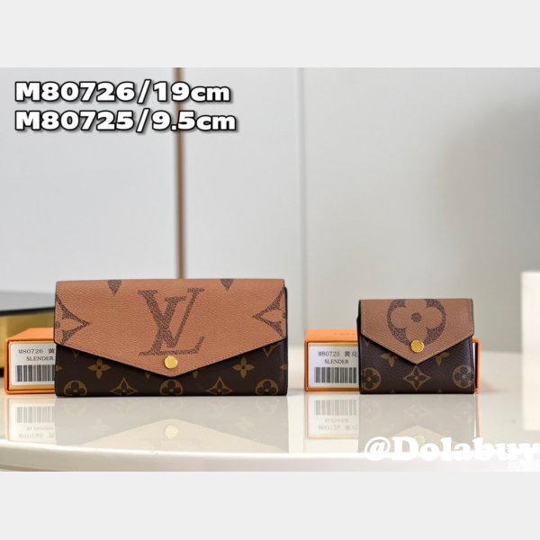 Replica Louis Vuitton Zoé Sarah Monogram M80726/M80725 Wallet