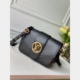 Replica Louis Vuitton LV Pont 9 M55948 Luxury Black Bag