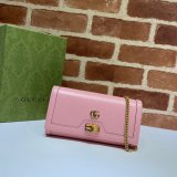 Gucci AAA+ 658243 Diana chain wallet Replica leather Fashion