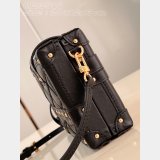 Petite Malle Malletage Designer M23518 Louis Vuitton Black Bag