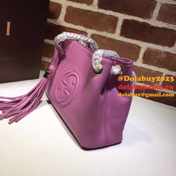 Top Quality Gucci Soho Leather Chain Strap Shoulder 387043 Bag