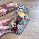 High Quality Gucci iPhone Leather Wallet Cases