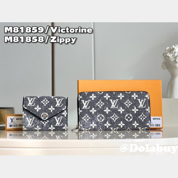 Louis Vuitton Victorine Fake M81859/M81858 Wallet Autres Toiles Monogram