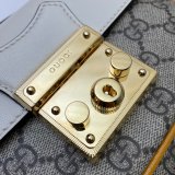 High Quality Gucci Replica 658487 Padlock mini bag in GG Supreme canvas