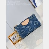 Designer Key Pouch Monogram Denim M82961 Replica Louis Vuitton Bag