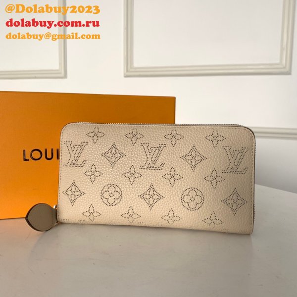 Louis Vuitton M61867 Fake Zippy Wallet Mahina Multiple Colour