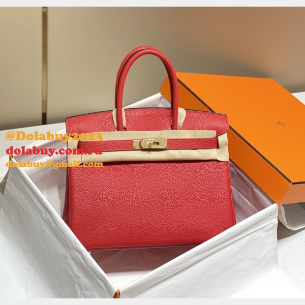 HERMES BIRKIN 25CM HALF HUMAN HANDMADE STICHING